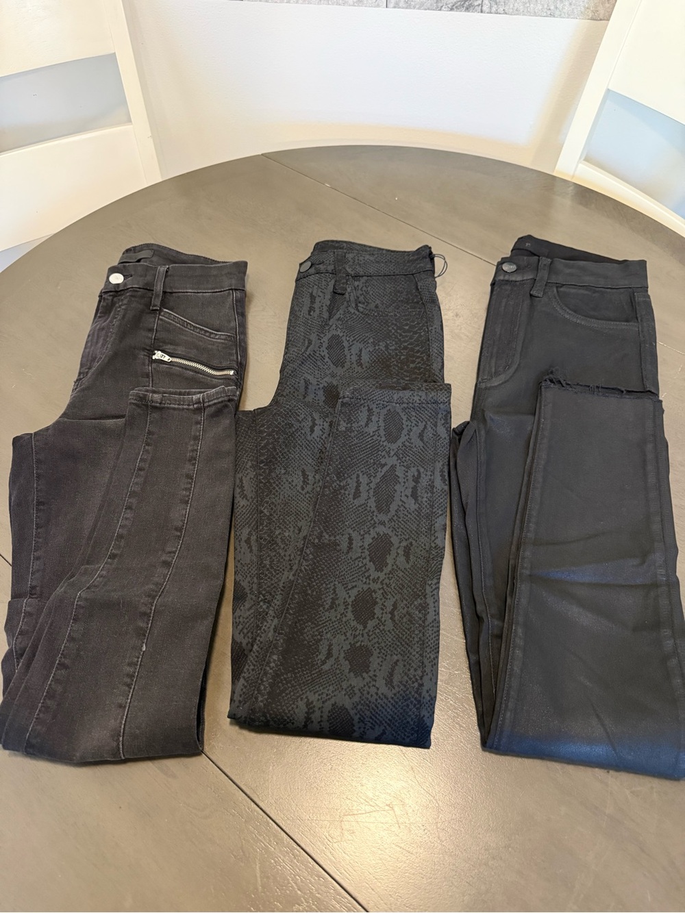 Joe’s Jeans The Charlie High Rise Skinny Ankle- 3 pairs